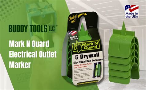 drywall electrical box marker|drywall outlet box marker.